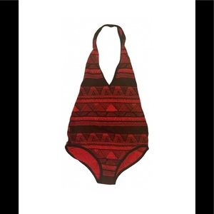 American Apparel Halter Bodysuit